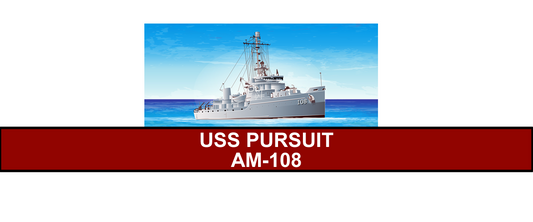 USS Pursuit AM-108: A Model of Determination
