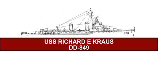 USS Richard E Kraus DD-849- A Testament to American Naval Ingenuity
