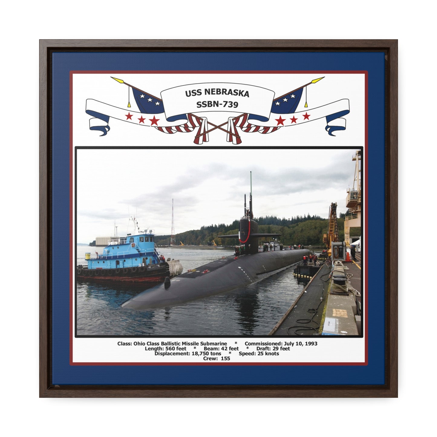 Gallery Canvas Wraps, Square Frame