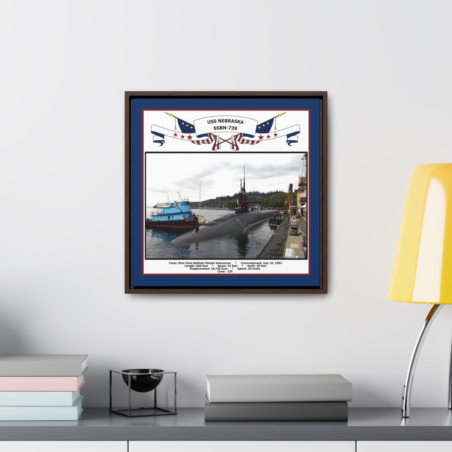Gallery Canvas Wraps, Square Frame