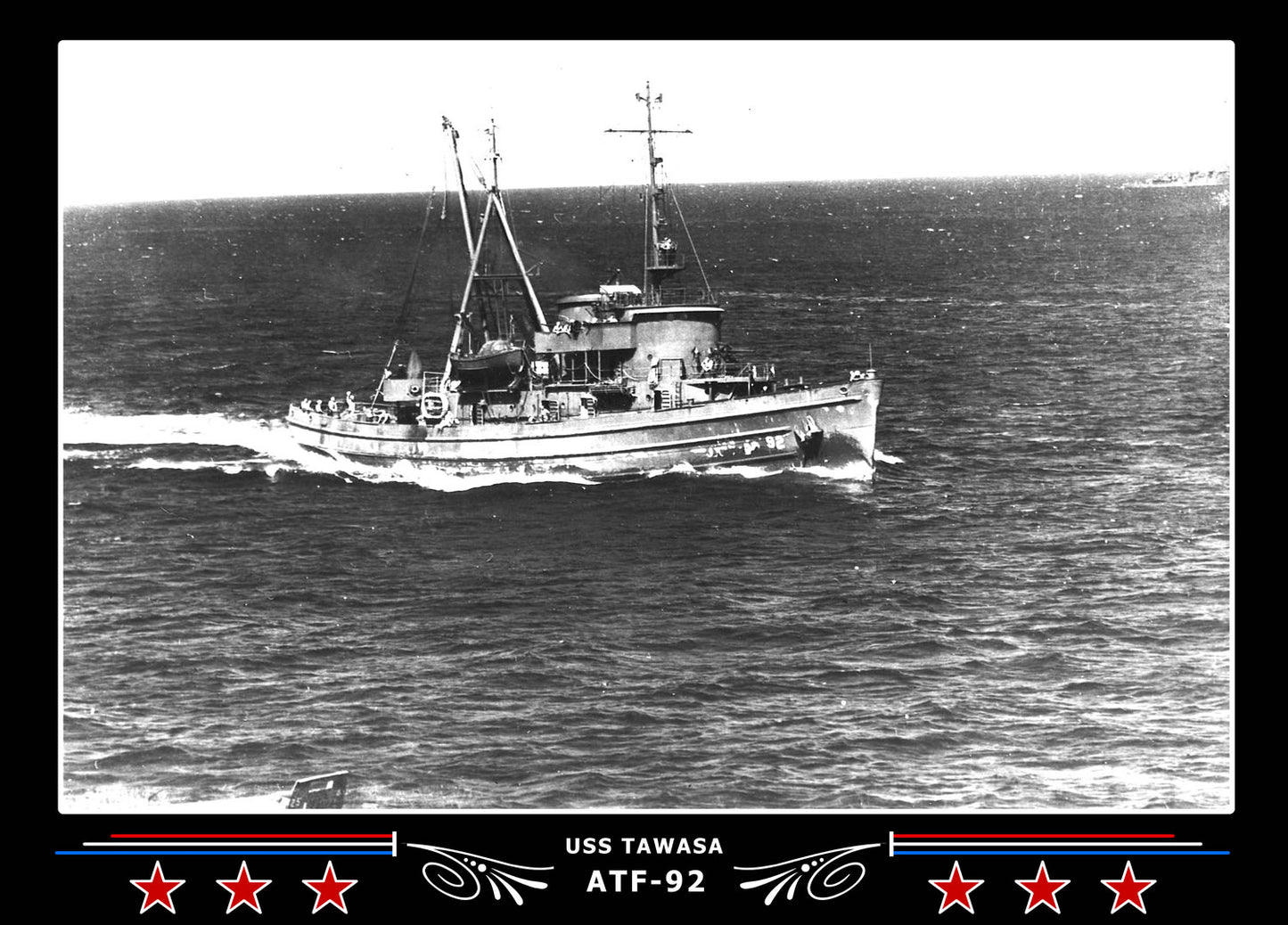 USS Tawasa ATF-92 Canvas Photo Print