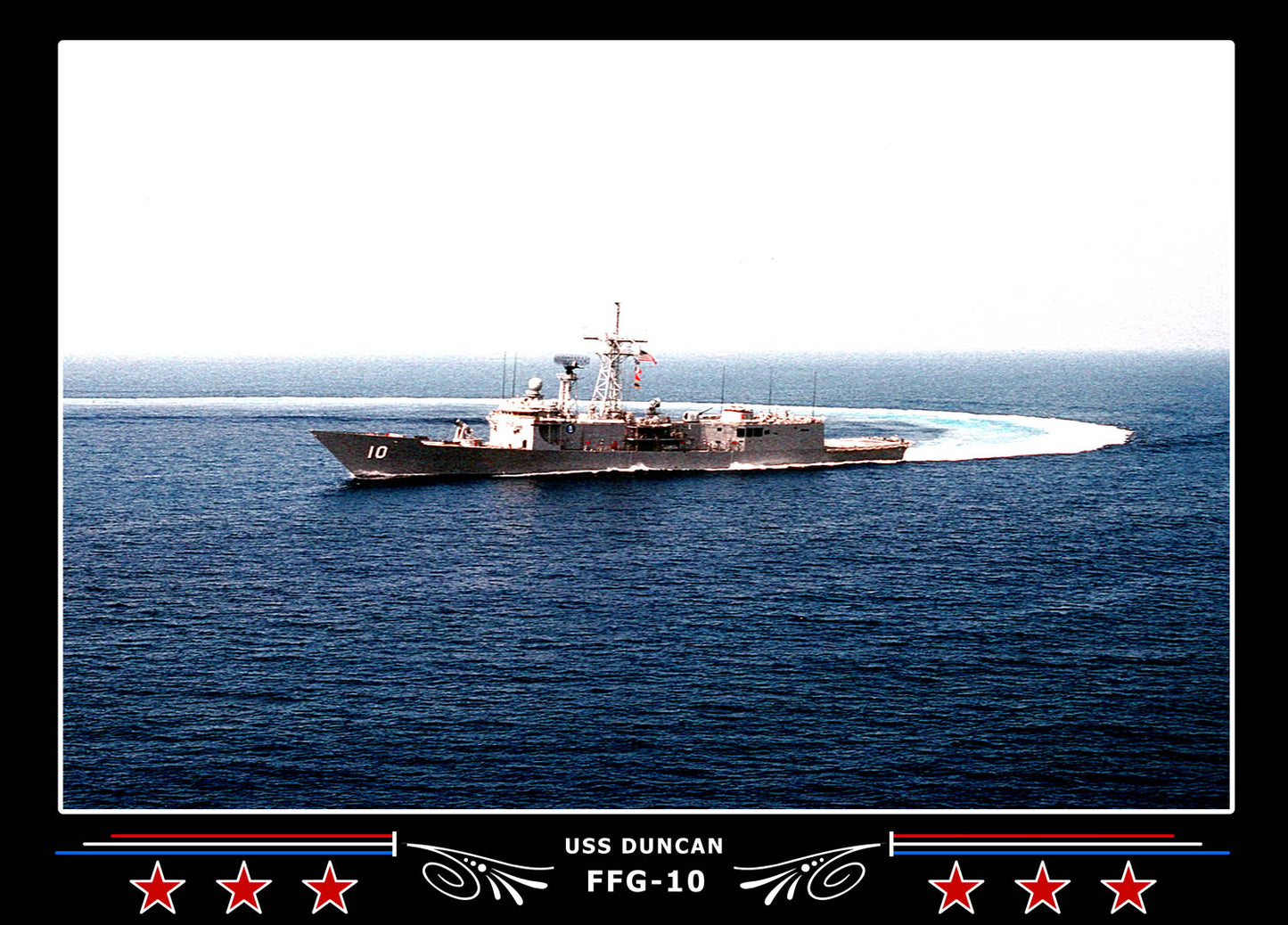 USS Duncan FFG-10 Canvas Photo Print