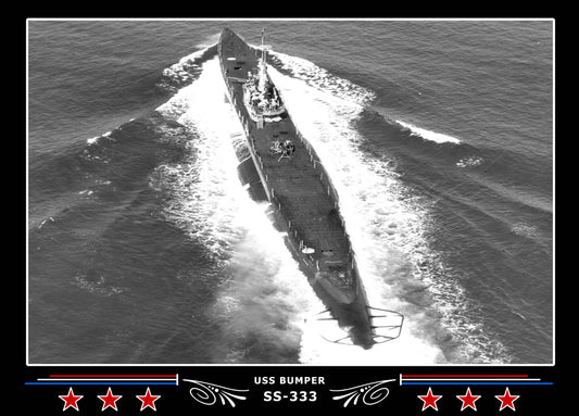 USS Bumper SS-333 Canvas Photo Print
