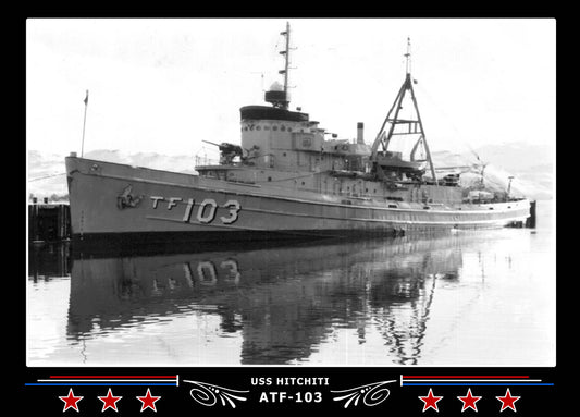 USS Hitchiti ATF-103 Canvas Photo Print