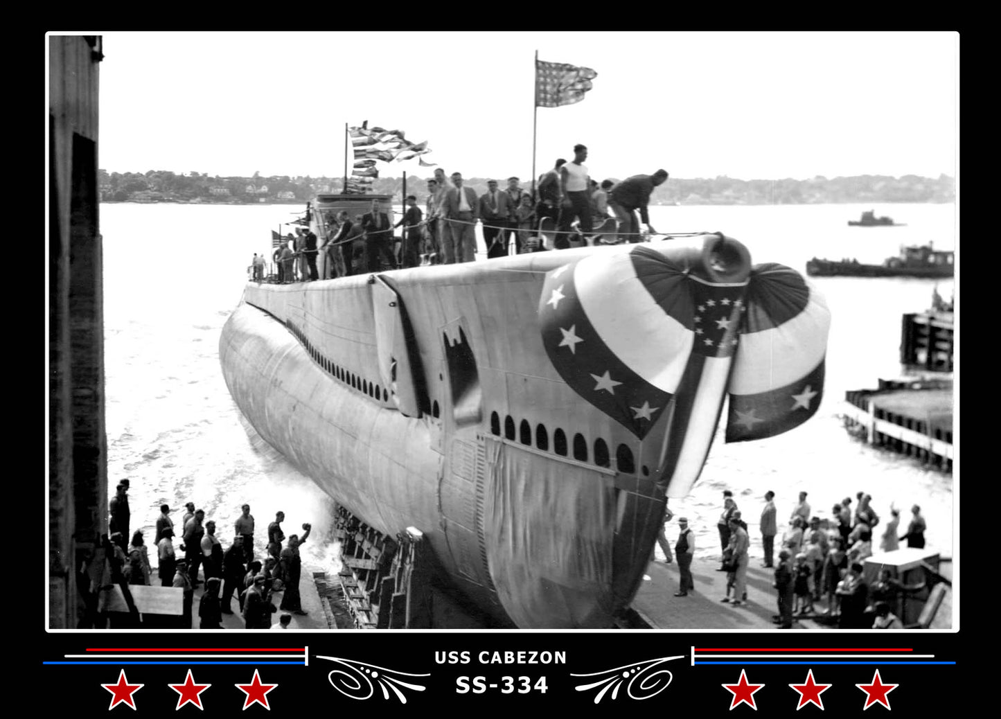 USS Cabezon SS-334 Canvas Photo Print