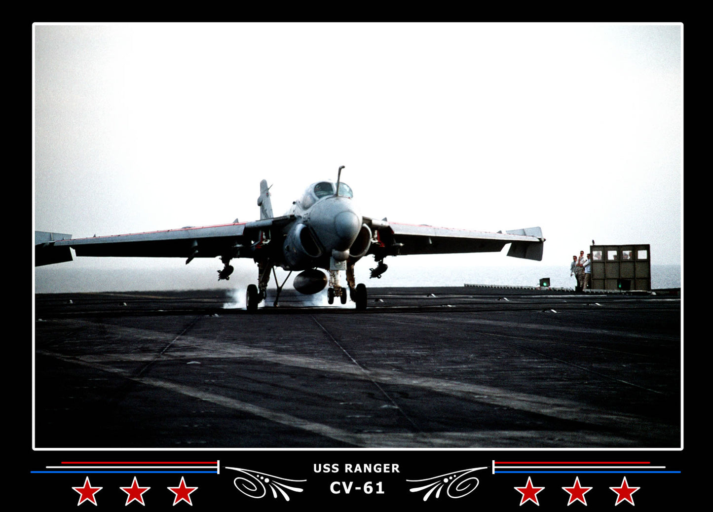 USS Ranger CV-61 Canvas Photo Print