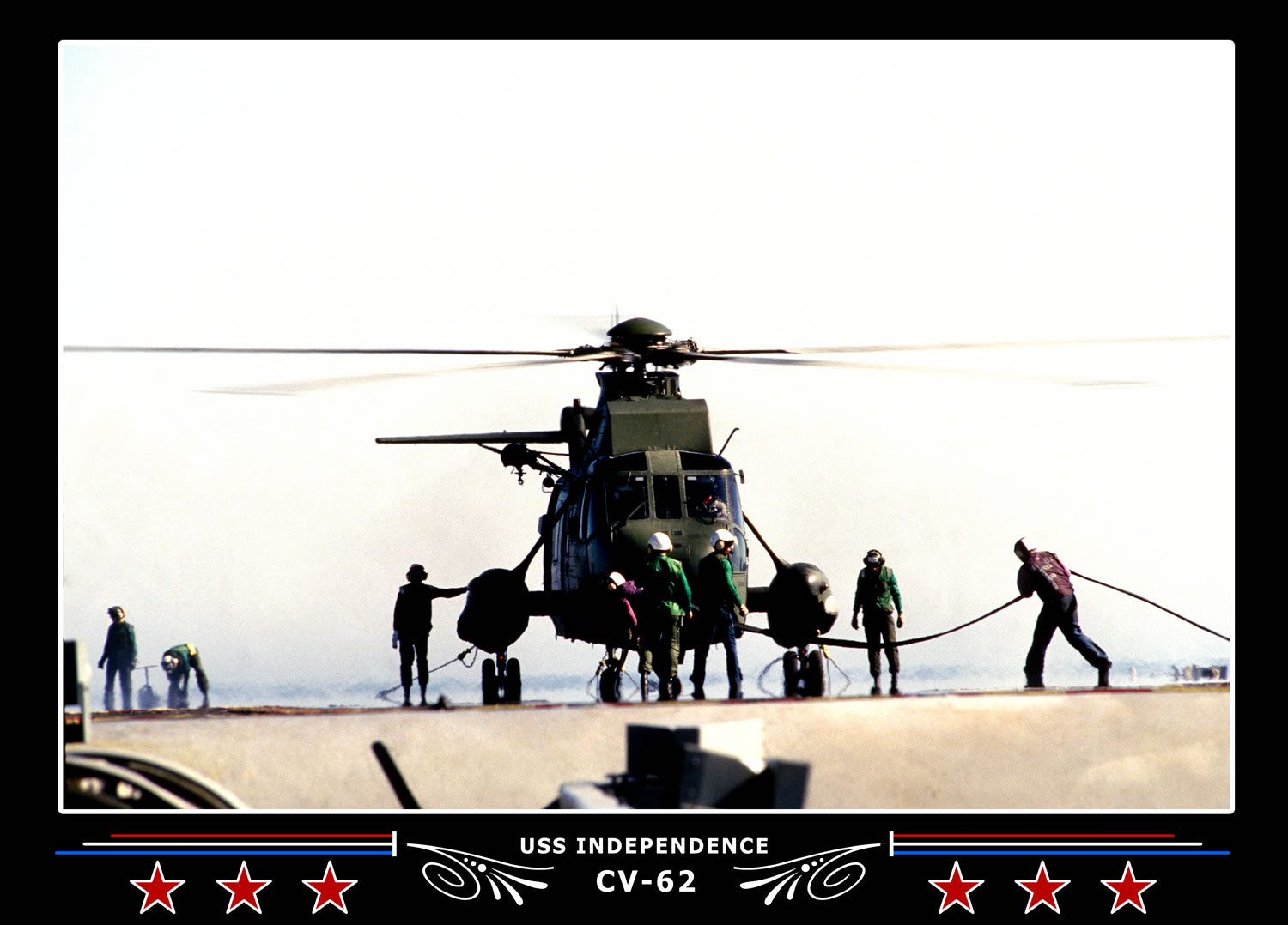 USS Independence CV-62 Canvas Photo Print