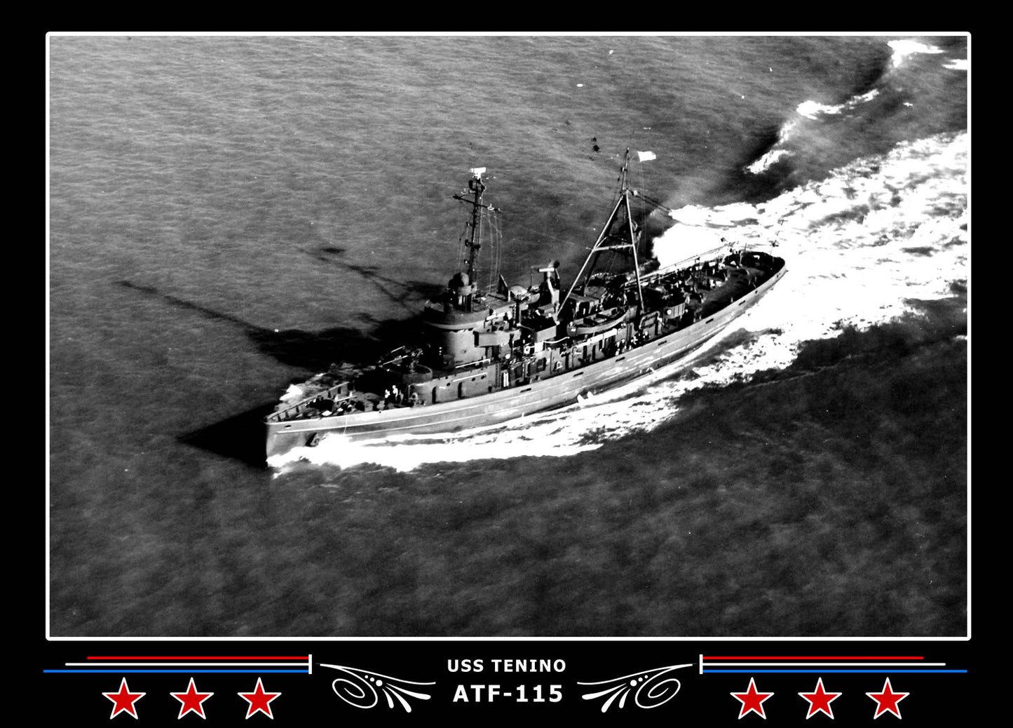 USS Tenino ATF-115 Canvas Photo Print