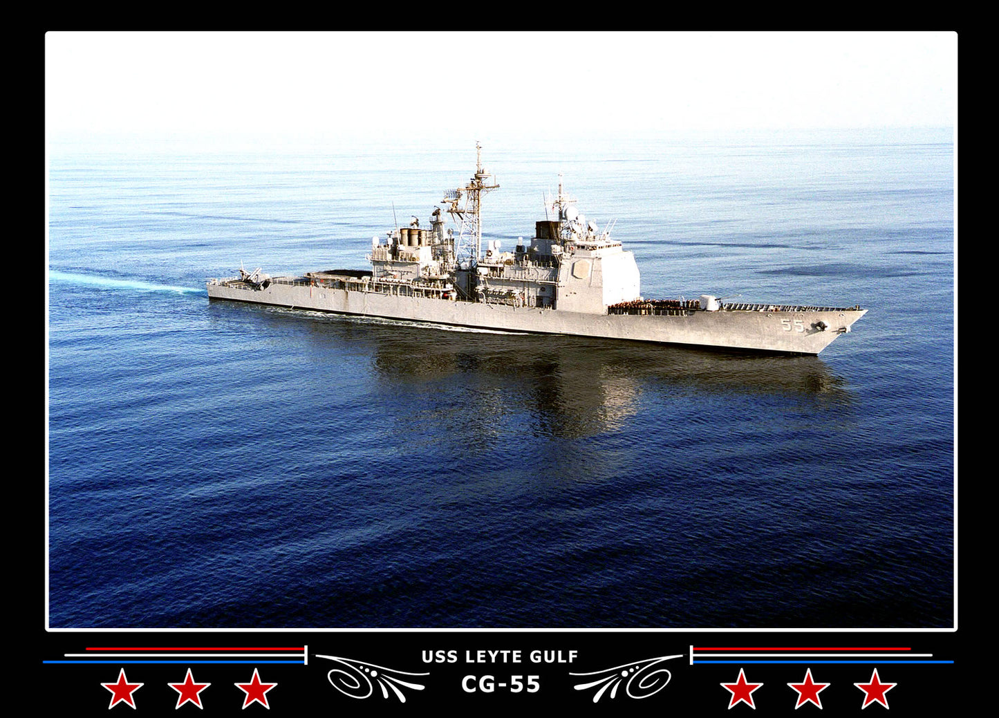 USS Leyte Gulf CG-55 Canvas Photo Print