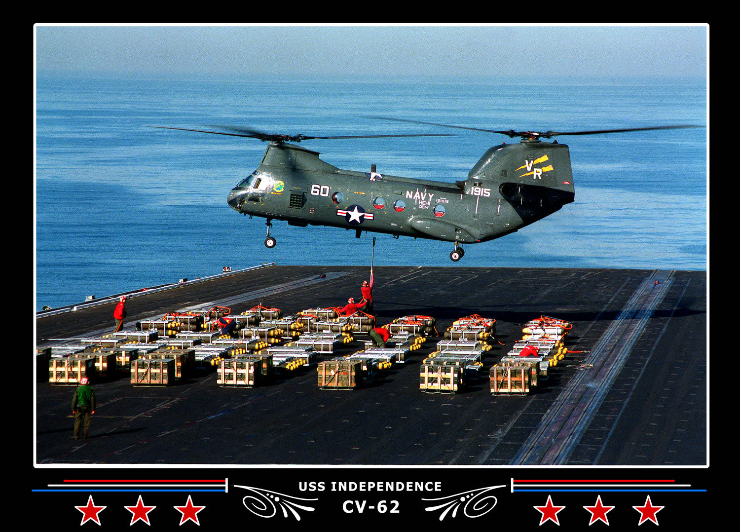 USS Independence CV-62 Canvas Photo Print