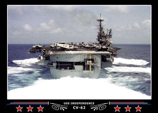 USS Independence CV-62 Canvas Photo Print