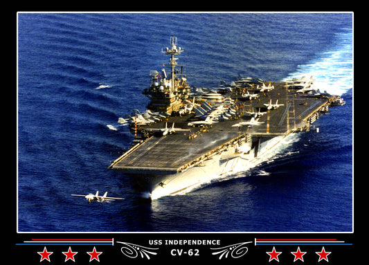 USS Independence CV-62 Canvas Photo Print