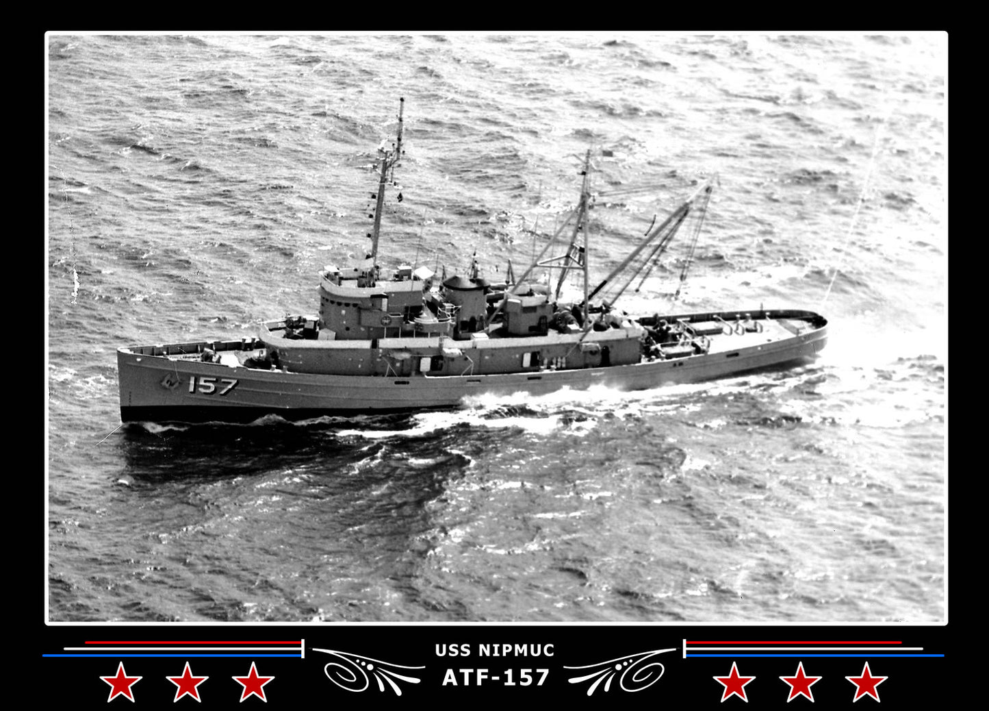 USS Nipmuc ATF-157 Canvas Photo Print