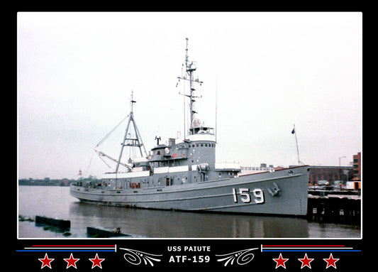 USS Paiute ATF-159 Canvas Photo Print