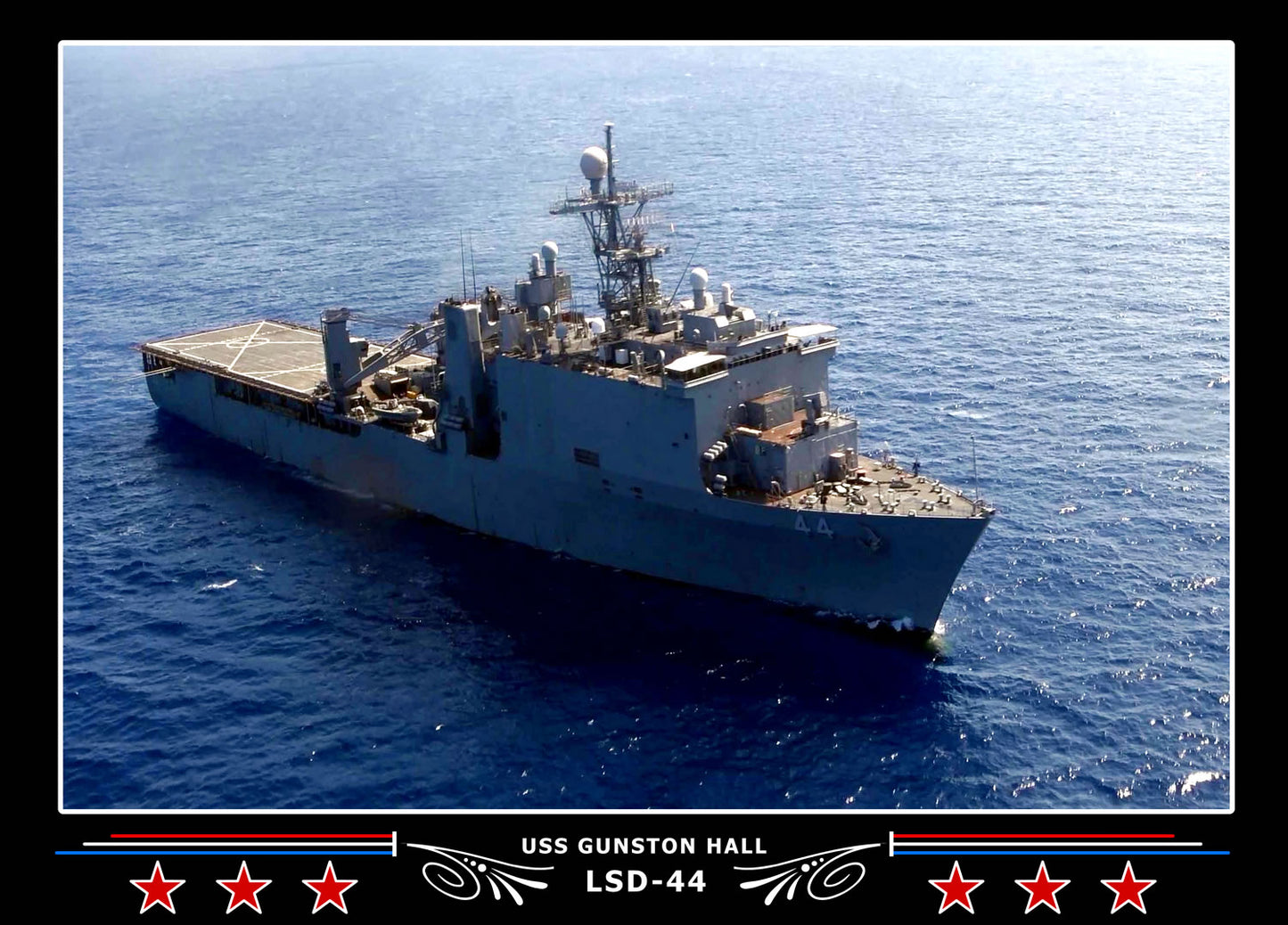 USS Gunston Hall LSD44 Canvas Photo Print