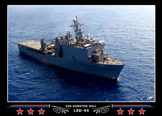 USS Gunston Hall LSD44 Canvas Photo Print