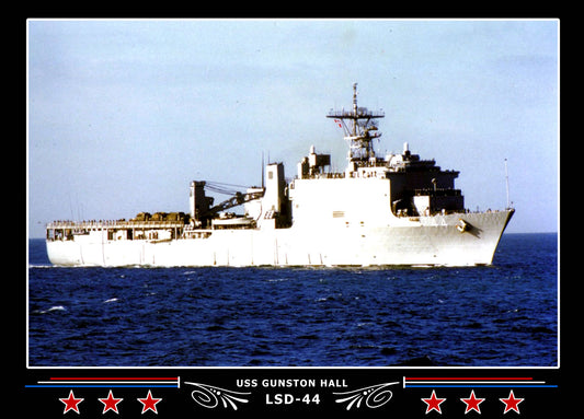 USS Gunston Hall LSD44 Canvas Photo Print