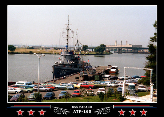 USS Papago ATF-160 Canvas Photo Print