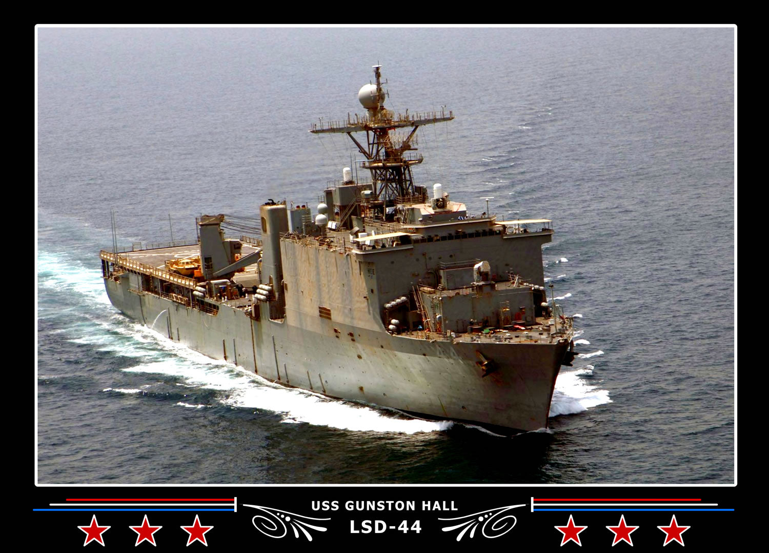 USS Gunston Hall LSD44 Canvas Photo Print