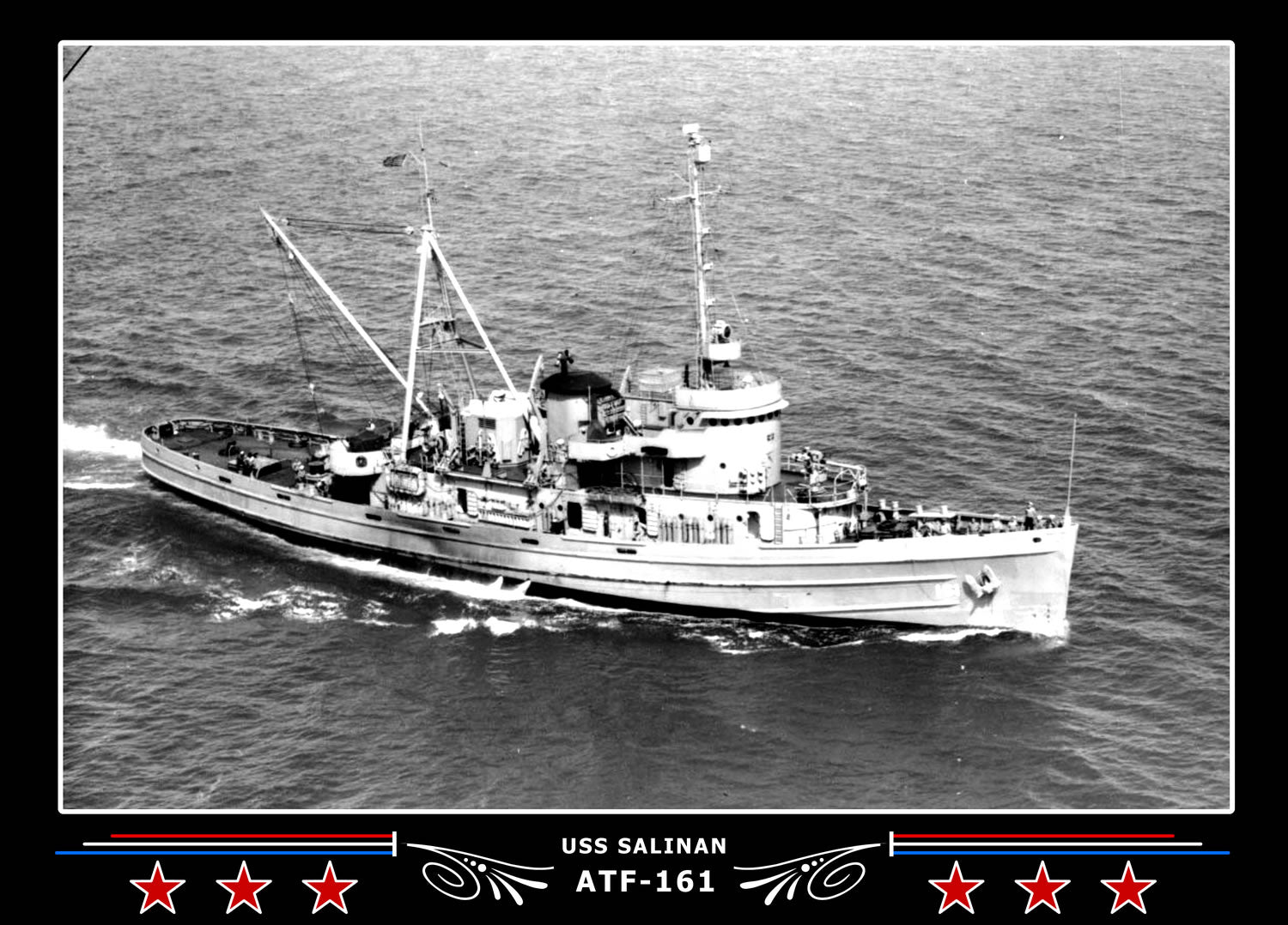 USS Salinan ATF-161 Canvas Photo Print