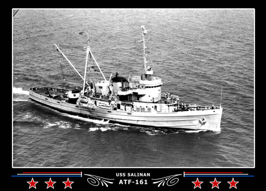 USS Salinan ATF-161 Canvas Photo Print