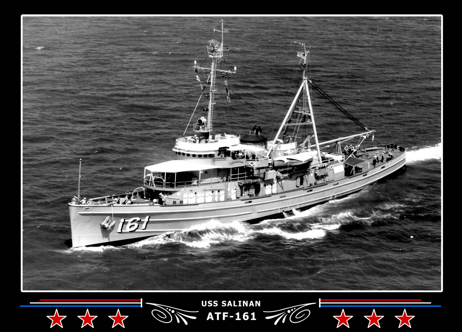 USS Salinan ATF-161 Canvas Photo Print