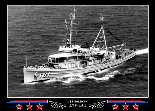 USS Salinan ATF-161 Canvas Photo Print