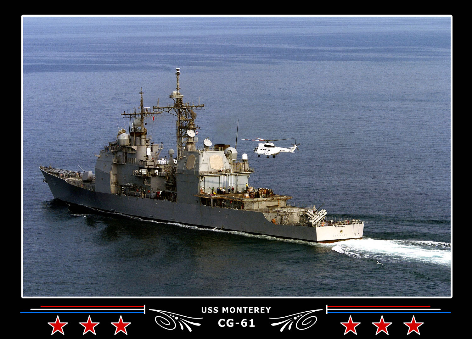 USS Monterey CG-61 Canvas Photo Print