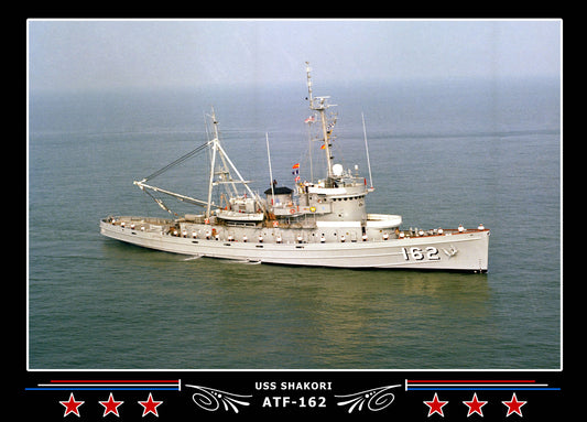 USS Shakori ATF-162 Canvas Photo Print