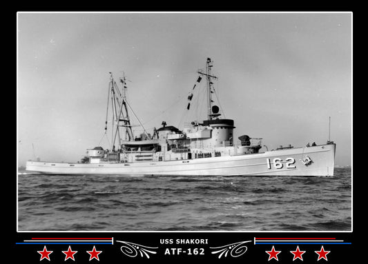 USS Shakori ATF-162 Canvas Photo Print