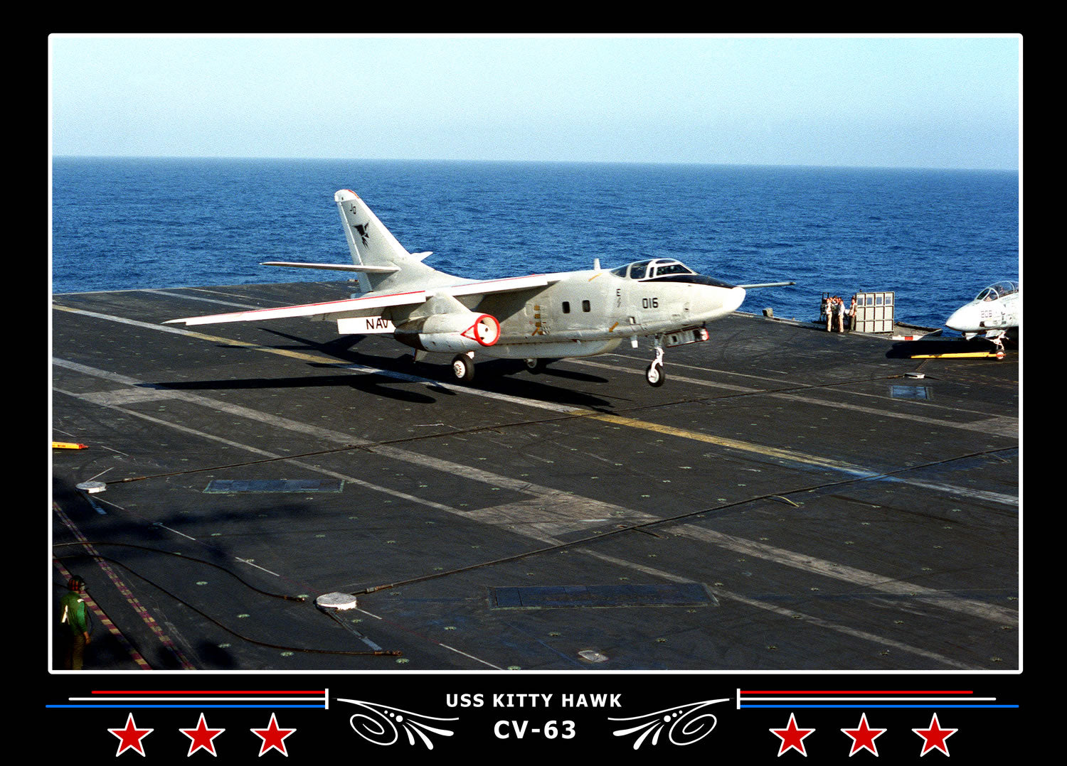 USS Kitty Hawk CV-63 Canvas Photo Print