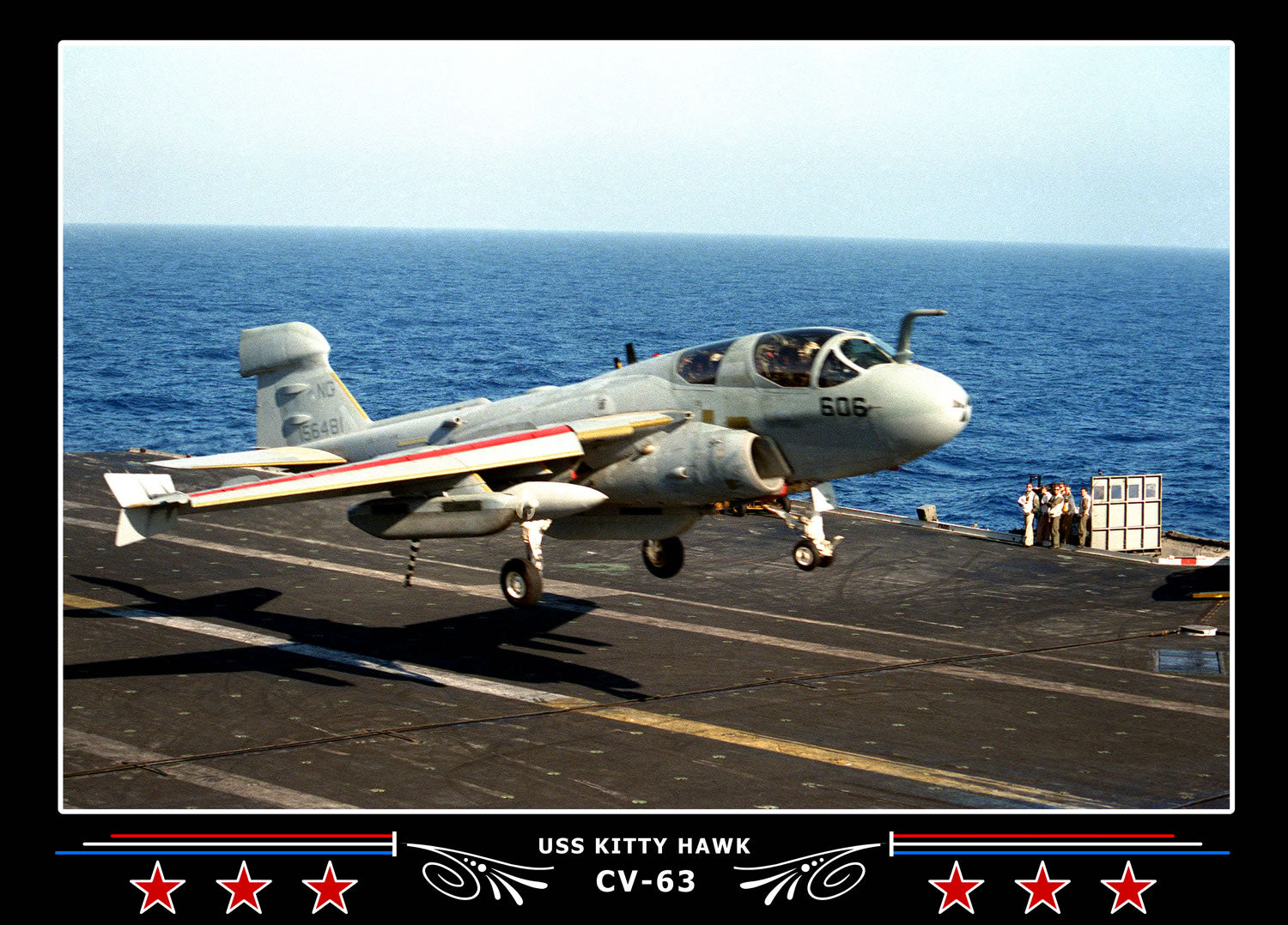 USS Kitty Hawk CV-63 Canvas Photo Print – Navy Emporium