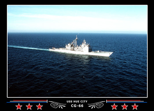 USS Hue City CG-66 Canvas Photo Print