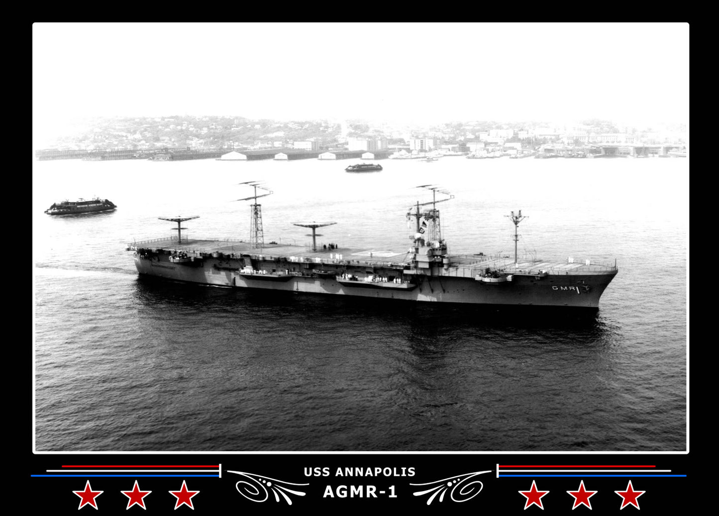 USS Annapolis AGMR-1 Canvas Photo Print