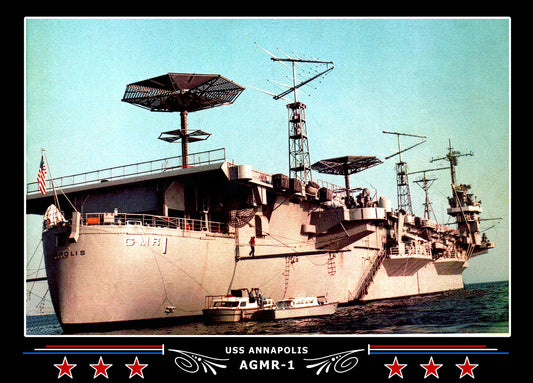 USS Annapolis AGMR-1 Canvas Photo Print