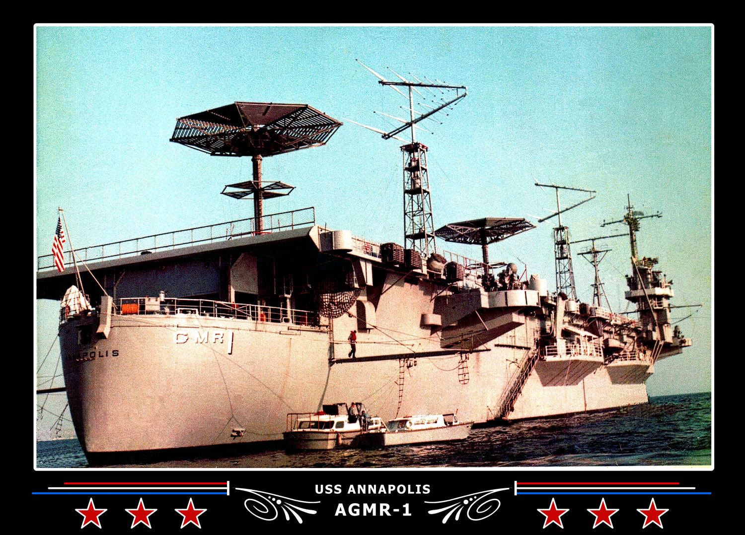 USS Annapolis AGMR-1 Canvas Photo Print