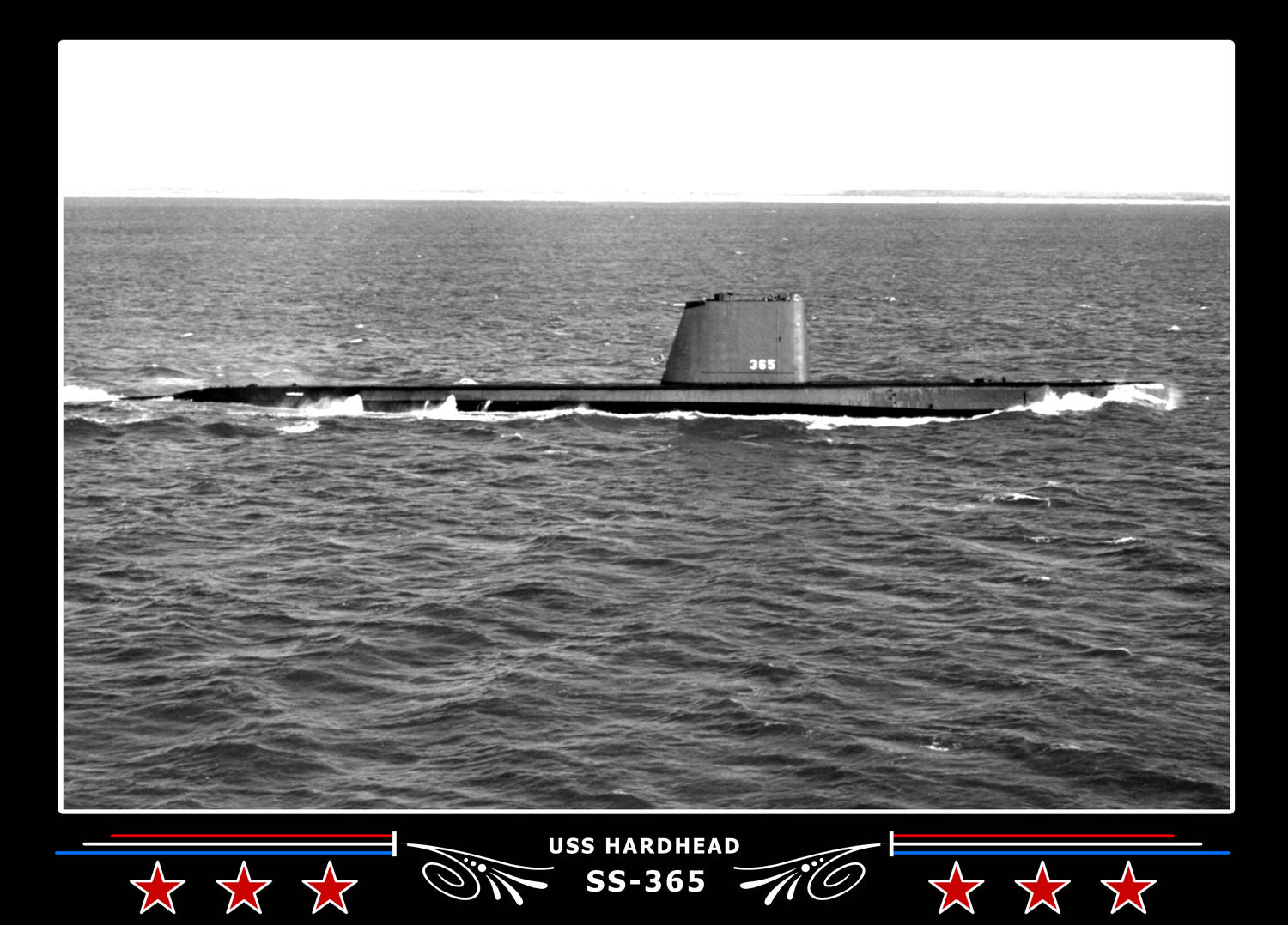 USS Hardhead SS-365 Canvas Photo Print