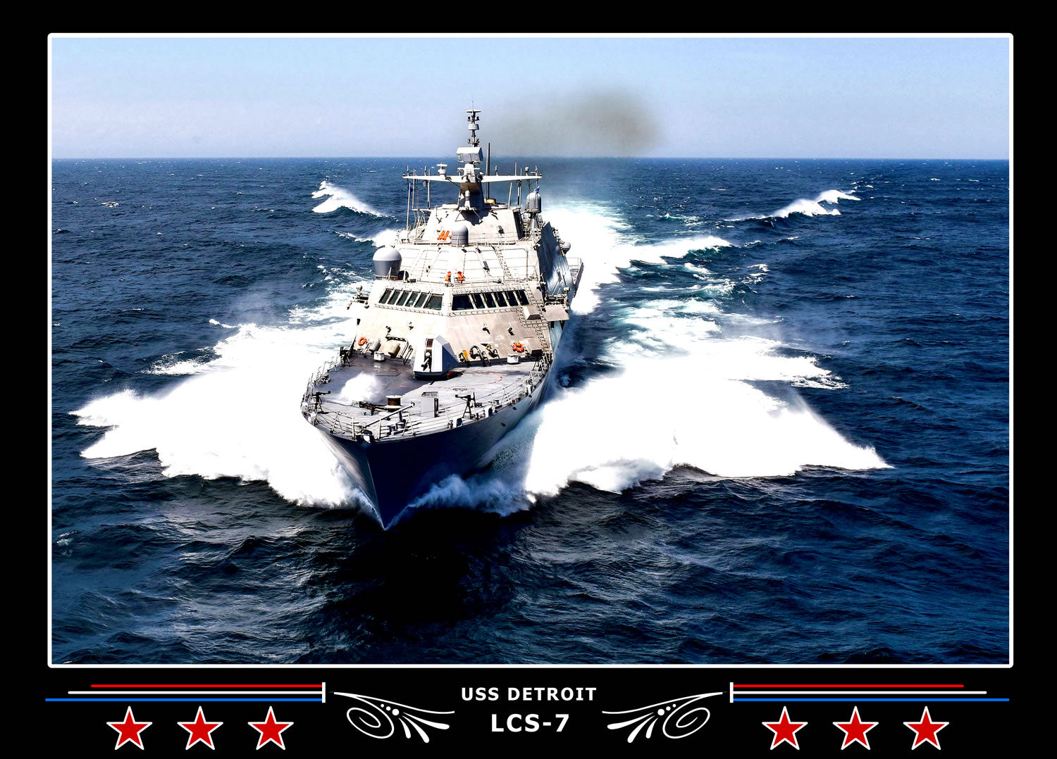 USS Detroit LCS7 Canvas Photo Print