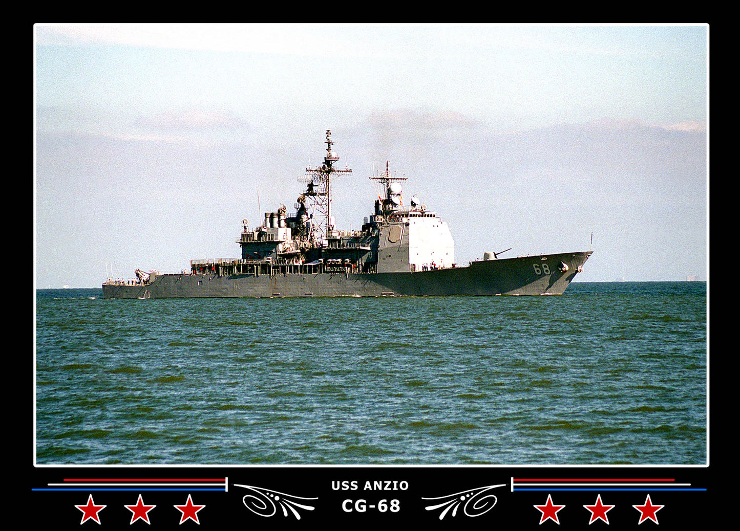 USS Anzio CG-68 Canvas Photo Print