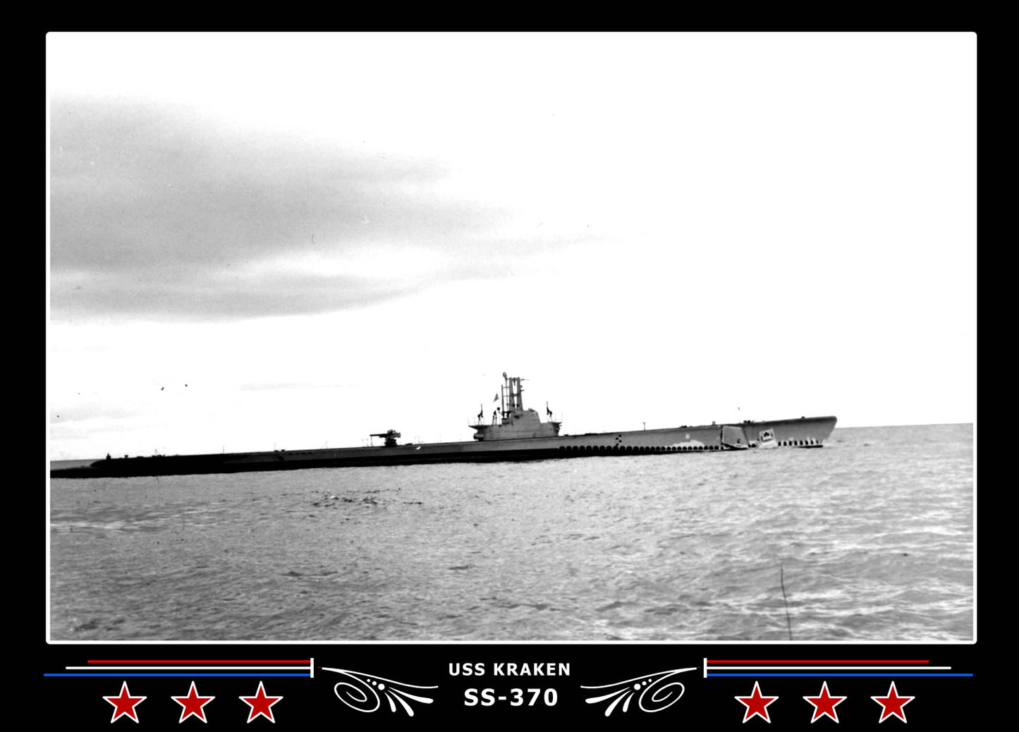 USS Kraken SS-370 Canvas Photo Print