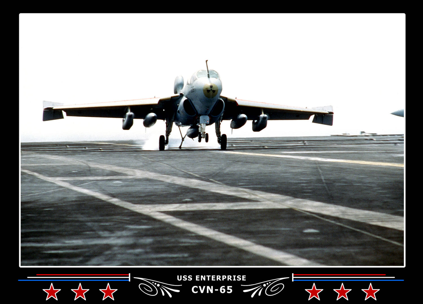 USS Enterprise CVN-65 Canvas Photo Print