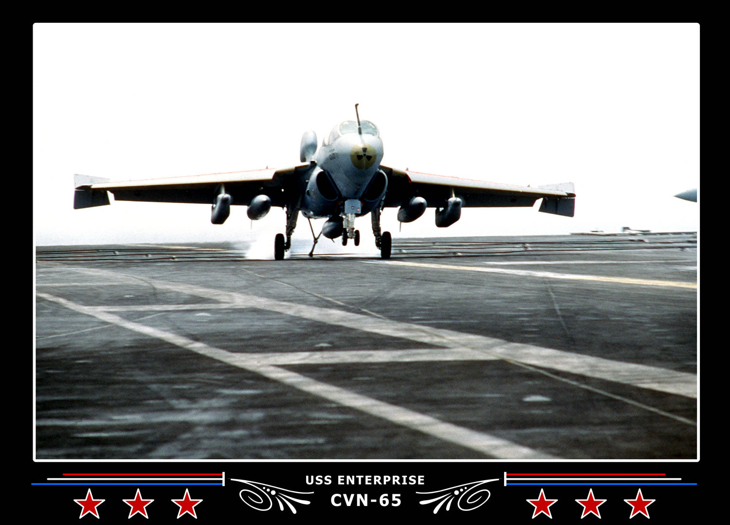 USS Enterprise CVN-65 Canvas Photo Print