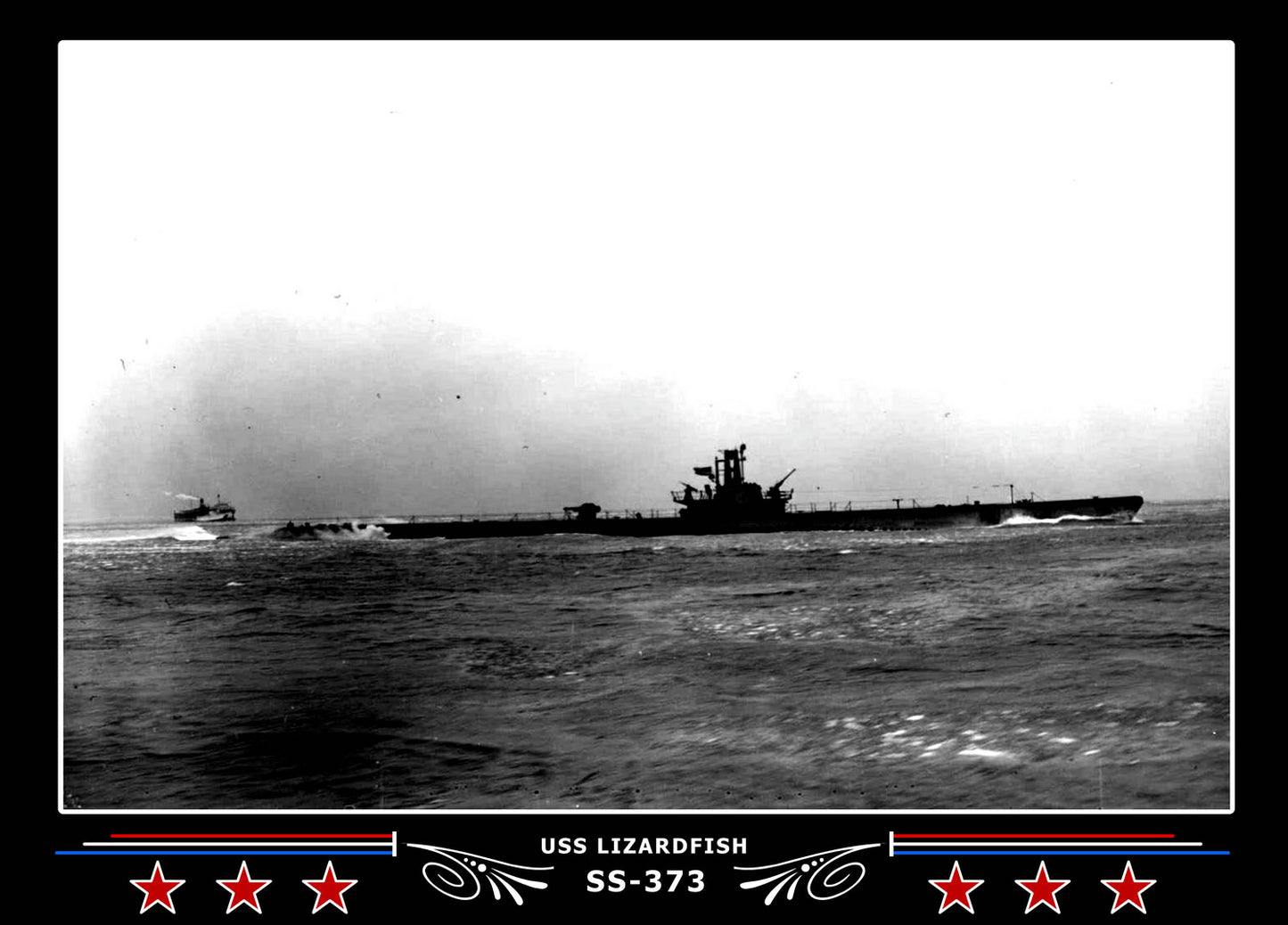 USS Lizardfish SS-373 Canvas Photo Print