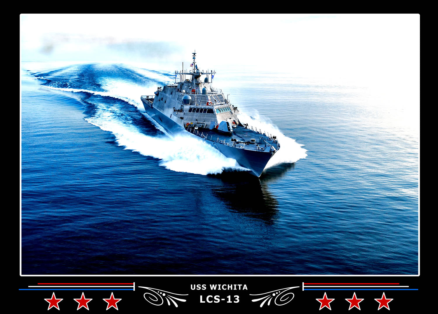 USS Wichita LCS13 Canvas Photo Print