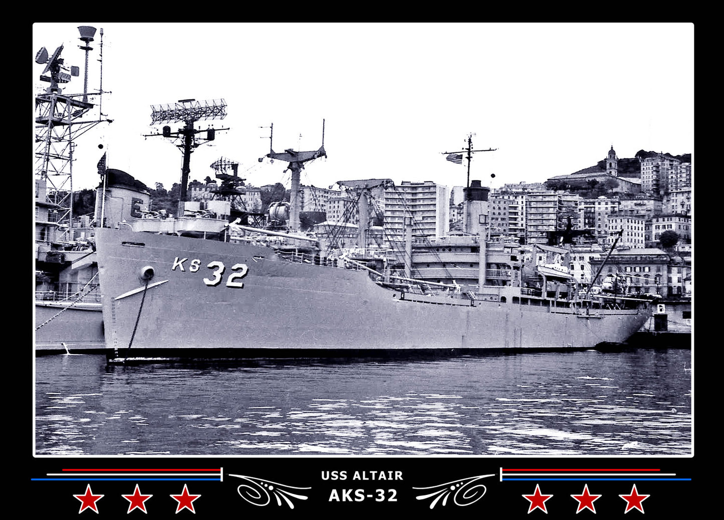 USS Altair AKS-32 Canvas Photo Print