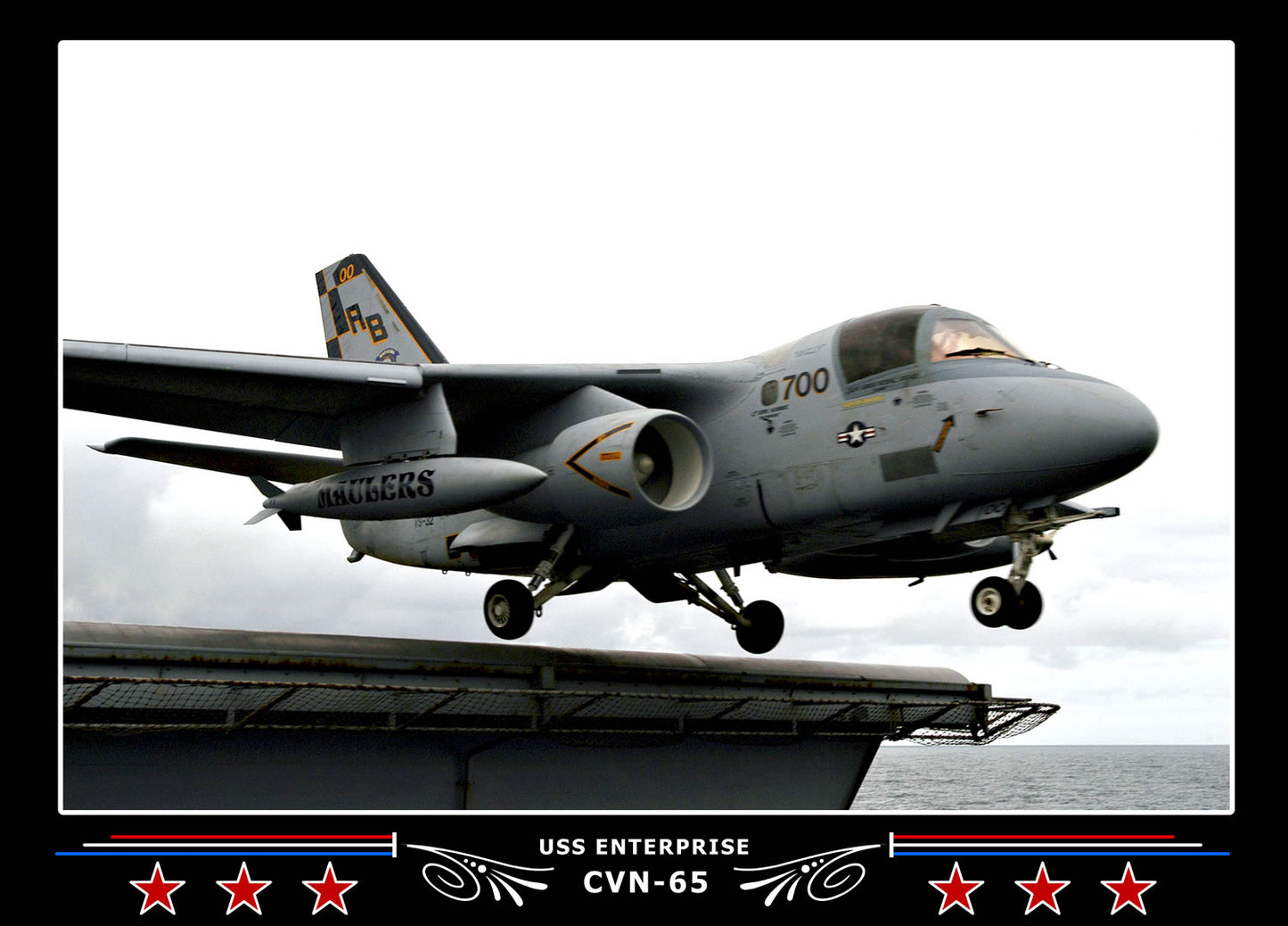 USS Enterprise CVN-65 Canvas Photo Print