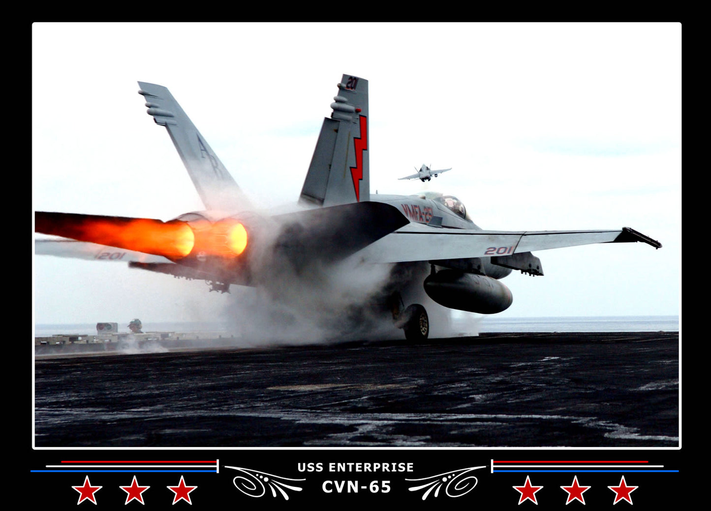 USS Enterprise CVN-65 Canvas Photo Print