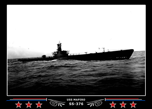 USS Mapiro SS-376 Canvas Photo Print