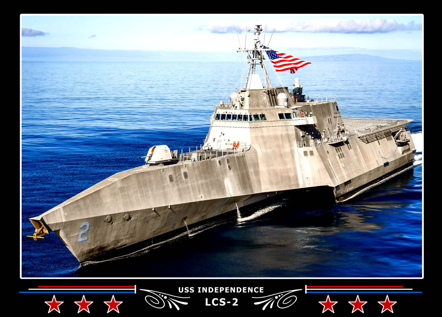 USS Independence LCS2 Canvas Photo Print