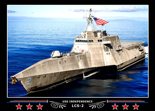 USS Independence LCS2 Canvas Photo Print